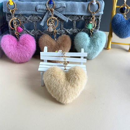 Tassel Love Plush Keychains