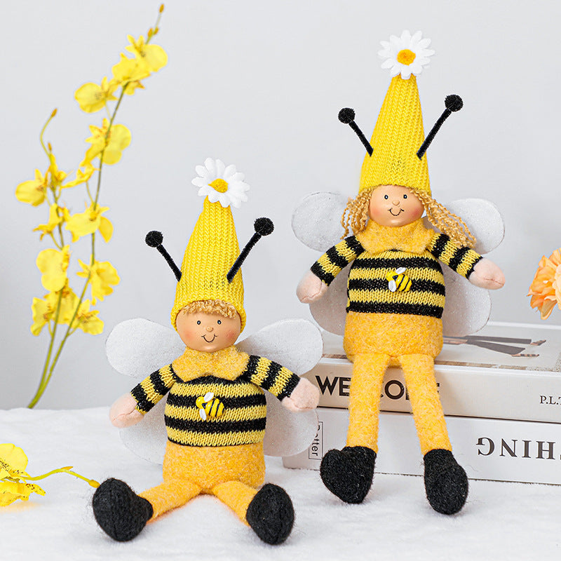 Honey Bee Festival Dwarf Doll Fabric Ornaments