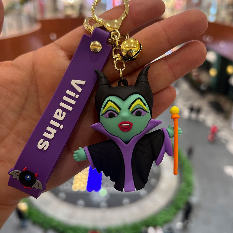Cartoon Cute PVC Silicone Keychains Creative Keychain