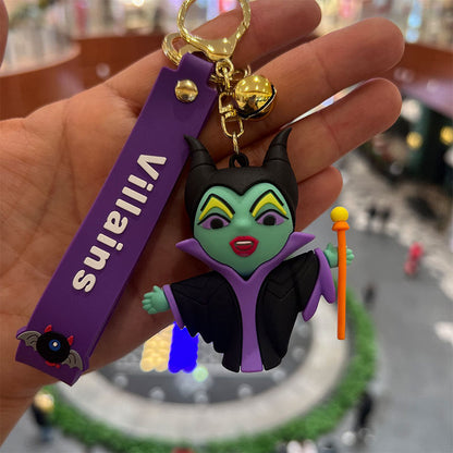 Cartoon Cute PVC Silicone Keychains Creative Keychain
