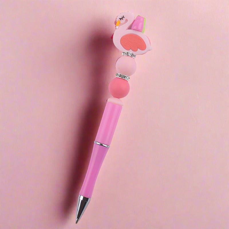 Cartoon Animal Silicone Handmade Beadable Pens