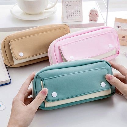 Polyester Nylon Large Capacity Pencil Case