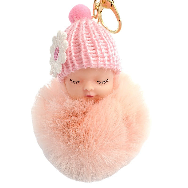 Plush Doll Keychain