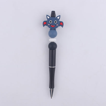 Halloween Cartoon Cute Animal Silicone Bead Bead Pen