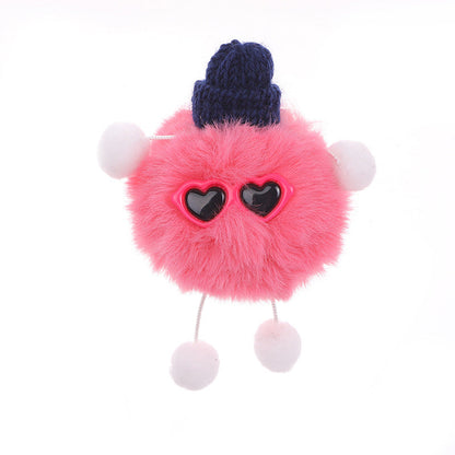 Hair Ball Elf Keychain