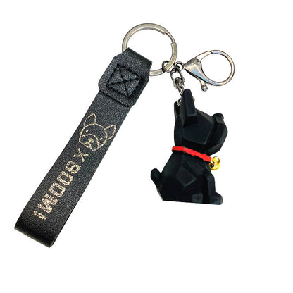 Cute Puppy Keychain Bag Ornaments Creative Keychain