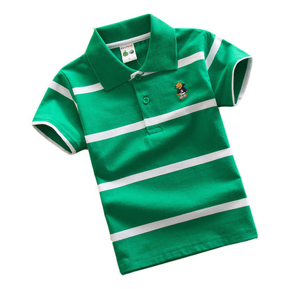 Wholesale Cotton Stripes Summer Baby Clothes