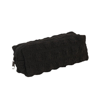 Large Capacity Puff Polyester Pencil Case