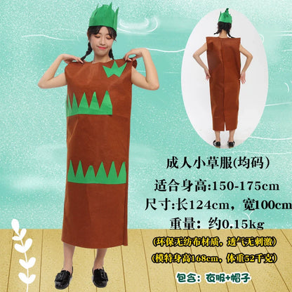 Children's Fruit and Vegetable Costume Environmental-Friendly