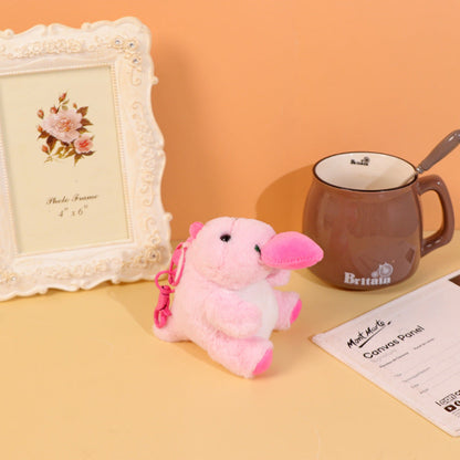 Stretchable Love Dinosaur Plush Keychain