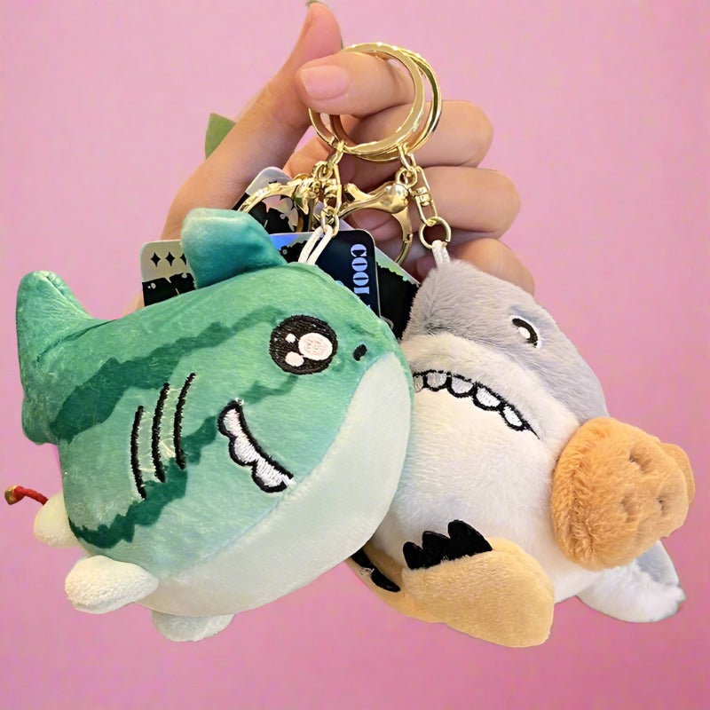 Creative Doll Plush Ball Keychain