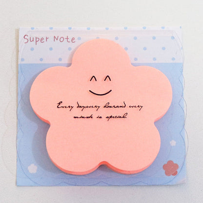 Shaped Fluorescent Note Stickers, Cartoon Paper Convenience Stickers