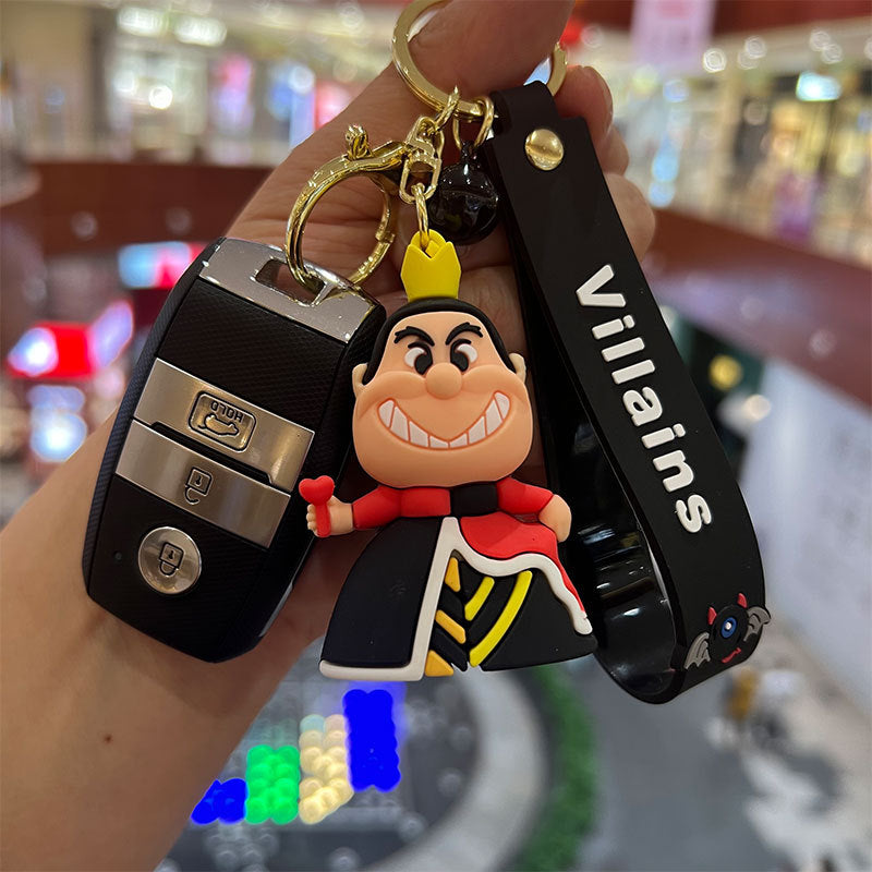 Cartoon Cute PVC Silicone Keychains Creative Keychain