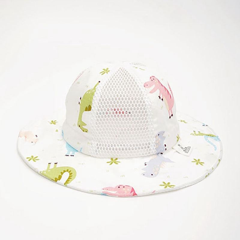Cotton Mesh Kids Bucket Hat