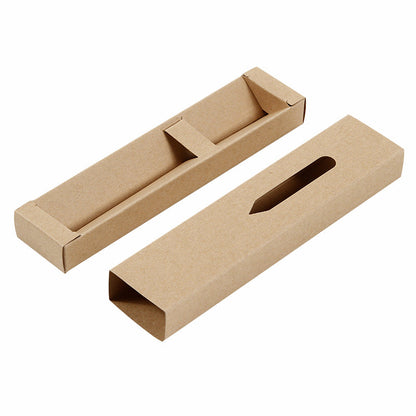 Kraft Paper Window Drawer Pen Packing Box Gift Box