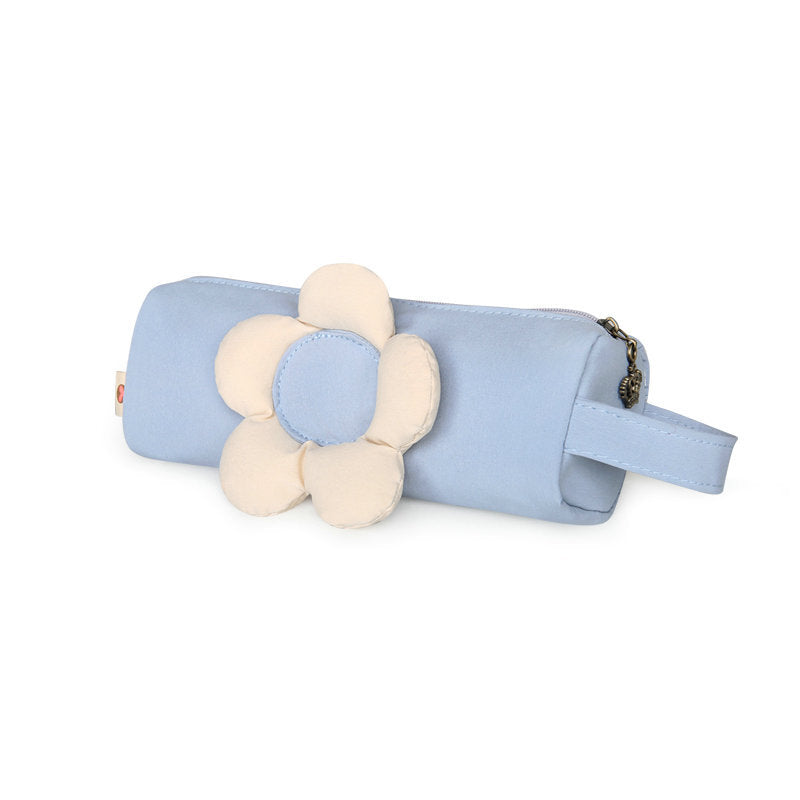 Flower Canvas Pencil Case