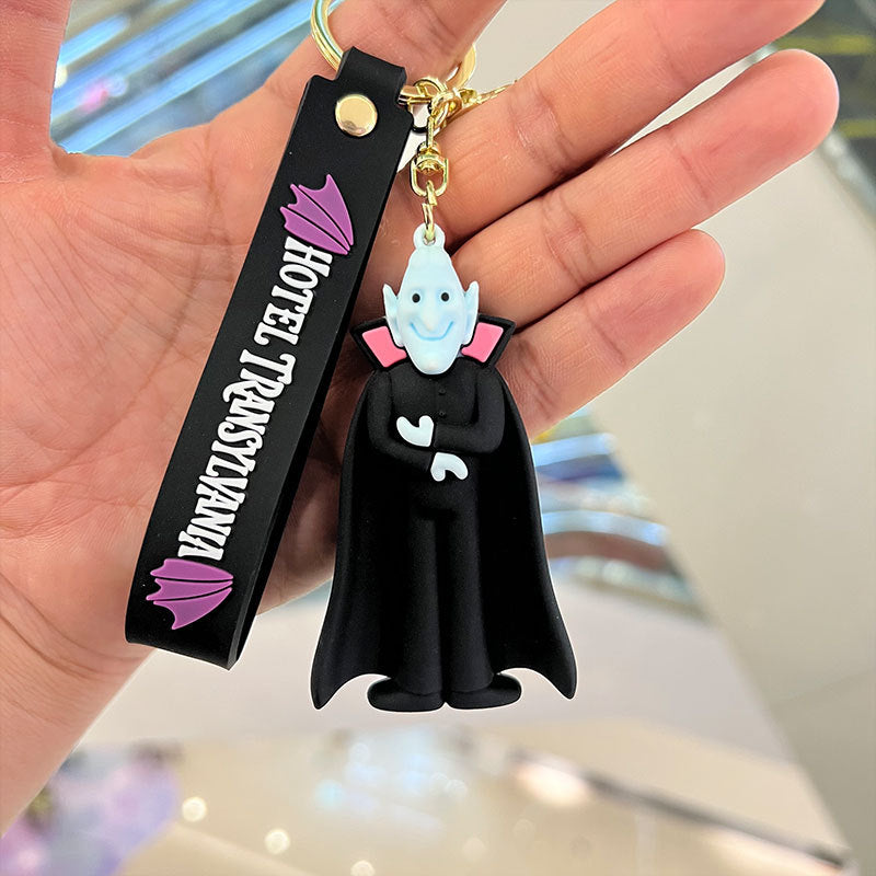 Cartoon PVC Silicone Keychains Creative Keychain