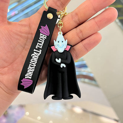 Cartoon PVC Silicone Keychains Creative Keychain