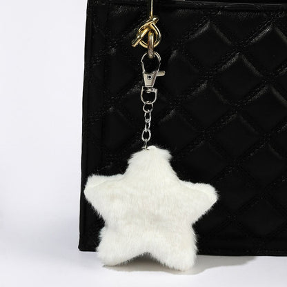Pentagram Plush Keychain