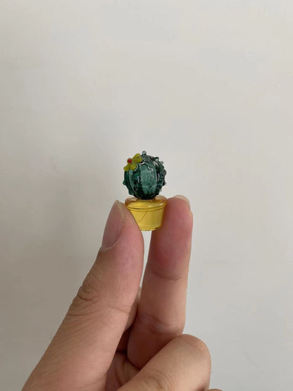 Cactus Succulent Simulation Plant, Glass Ornaments