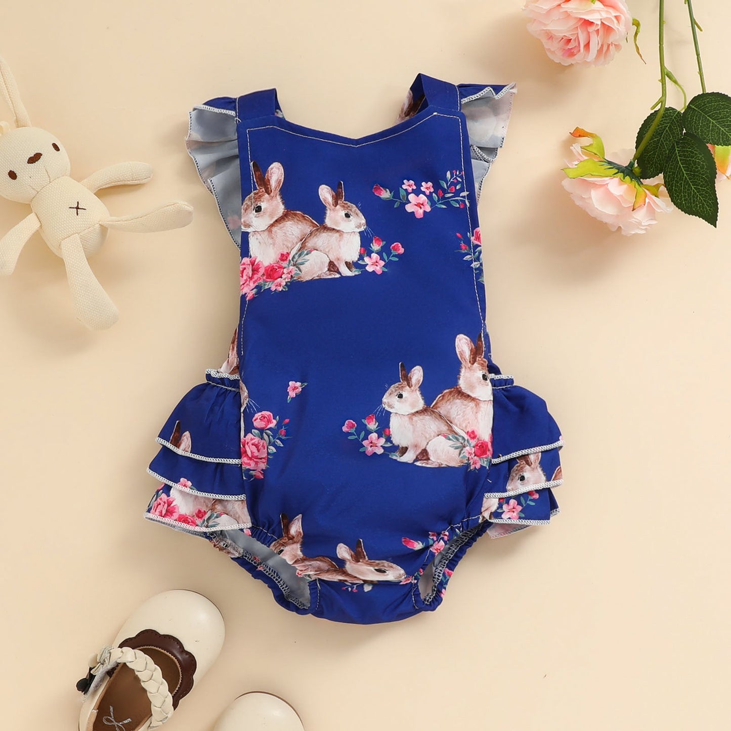 Easter Children Clothes Woven Baby Clothes