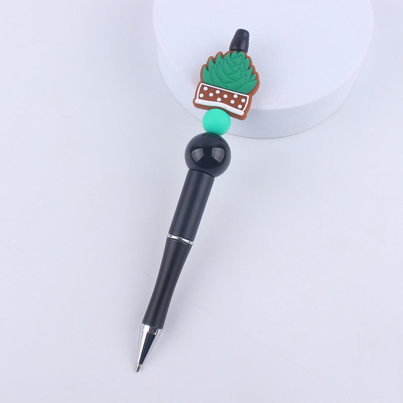 Cartoon Silicone Bead Pens