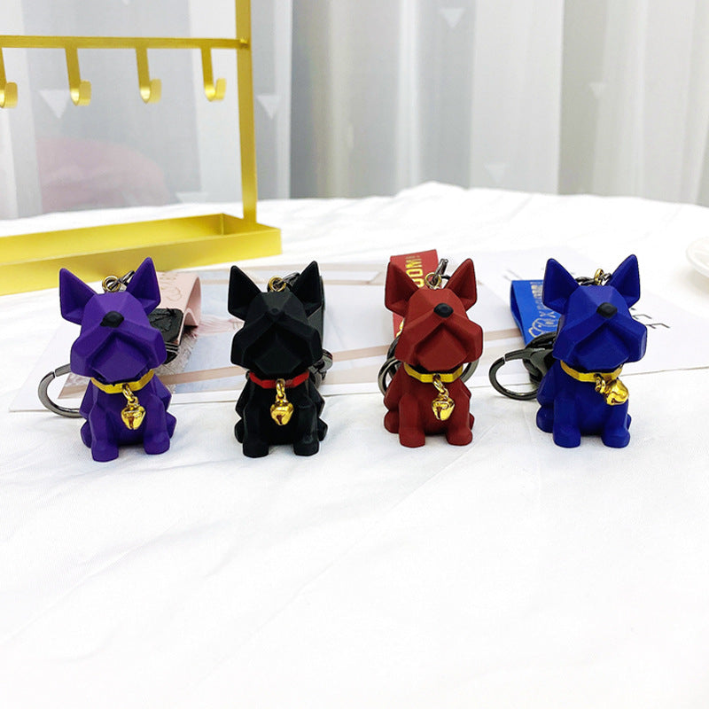 Cute Puppy Keychain Bag Ornaments Creative Keychain