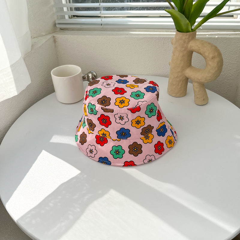 Summer Thin Cotton Kids Bucket Hat