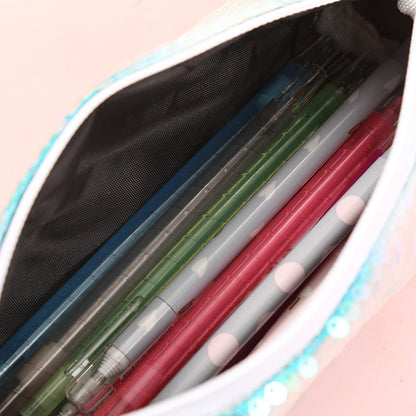 Rainbow Sequin Unicorn Pencil Case