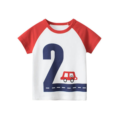 Wholesale Boys Short Sleeve T-Shirt Baby Clothes