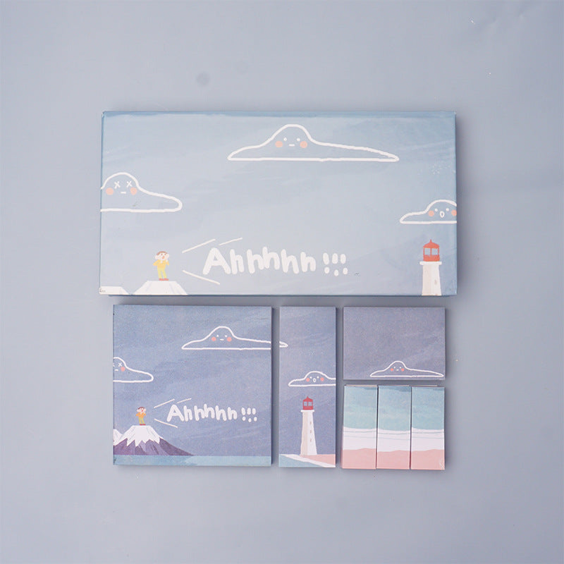 Boxed Chinese Style Paper Sticky Notes