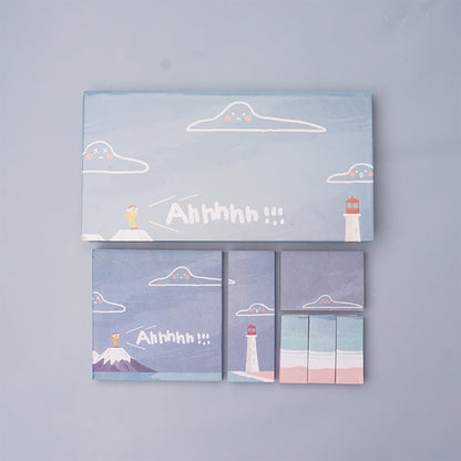 Boxed Chinese Style Paper Sticky Notes