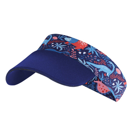 Polyester Kids Summer Print Sports Beanie Hat
