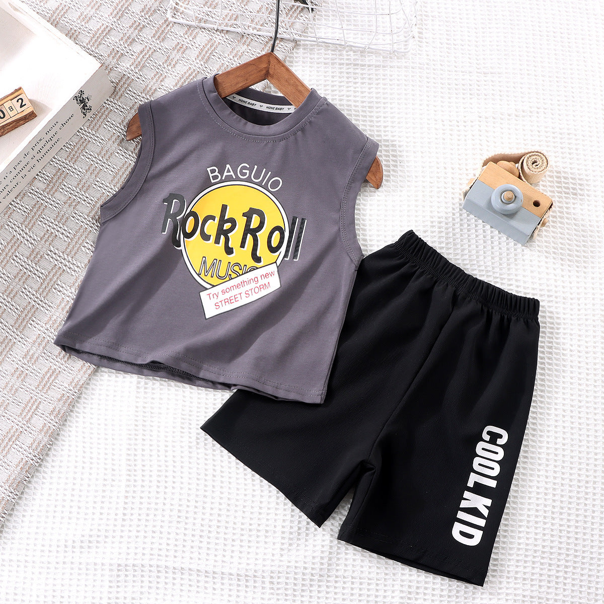 Kids Vest Set Baby Clothes