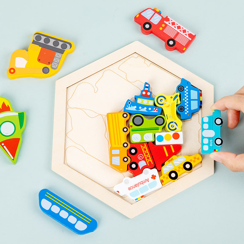 Wholesale Children's Educational Puzzles Wooden TOY
