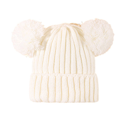 Wholesale Children's Plain Knitted Acrylic Hats