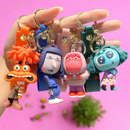 Cartoon Anime Characters PVC Soft Creative Keychain