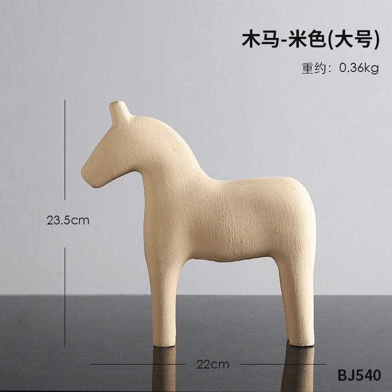 Morandi Trojan Horse Decoration