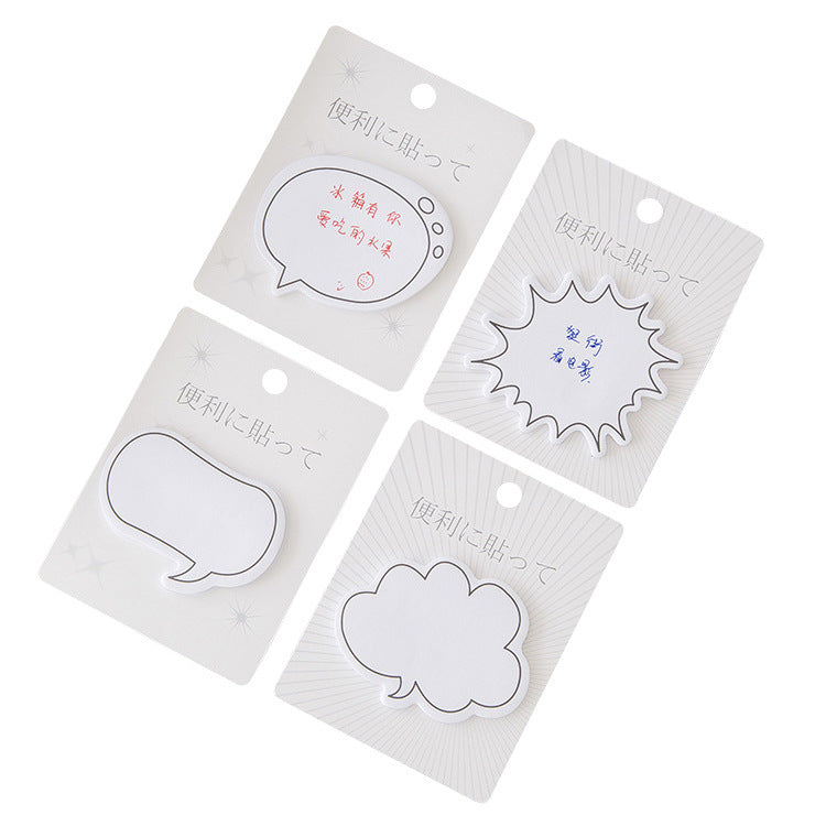 Paper Creative Simple Dialog Series Sticky Notes