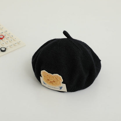 Wholesale Children's Woolen Bear Beret