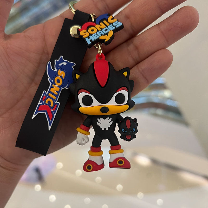 Cartoon Cute PVC Silicone Keychains Creative Keychain
