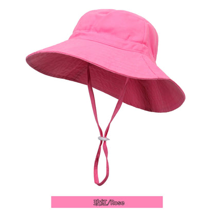 Wholesale Children's Breathable Basin Hat Beach Bucket Hat
