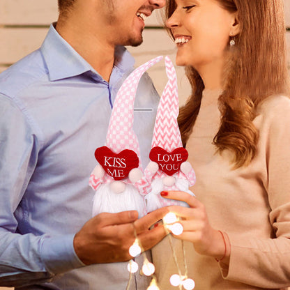 Fabric Love Doll Valentine's Day Decorative Ornaments