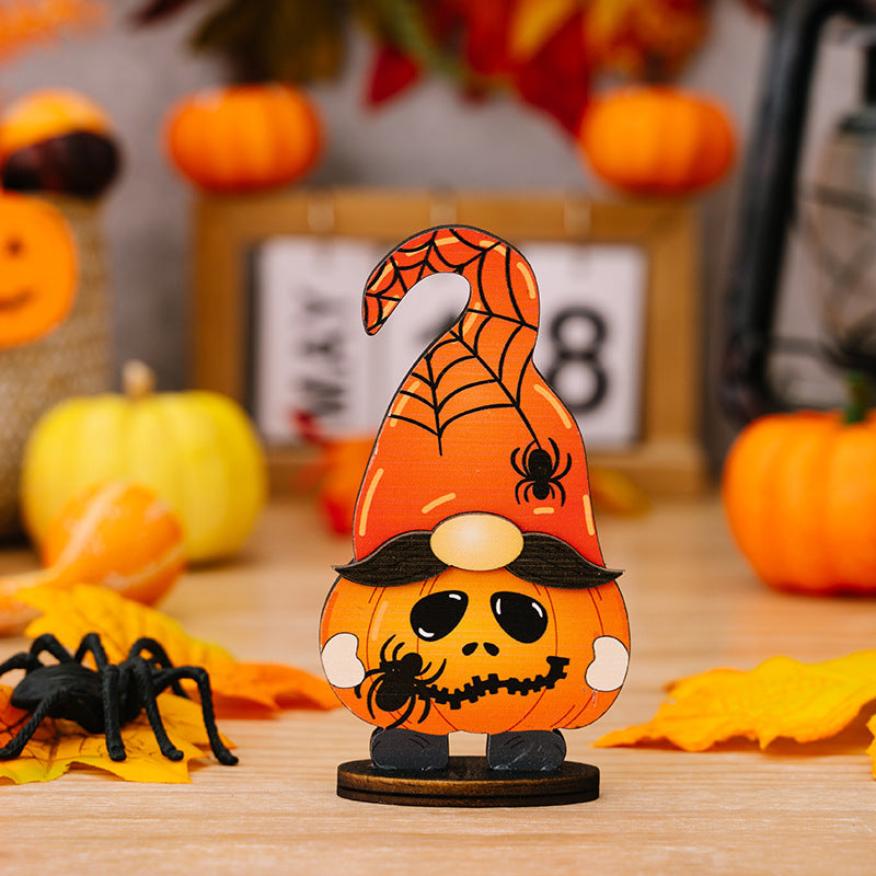 New Halloween Ghost Wood Ornaments