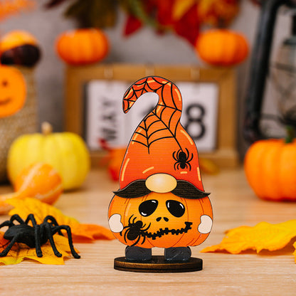 New Halloween Ghost Wood Ornaments