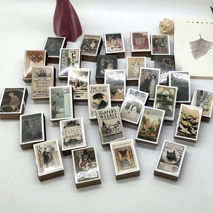 of Paper Retro Matchbox Notebooks