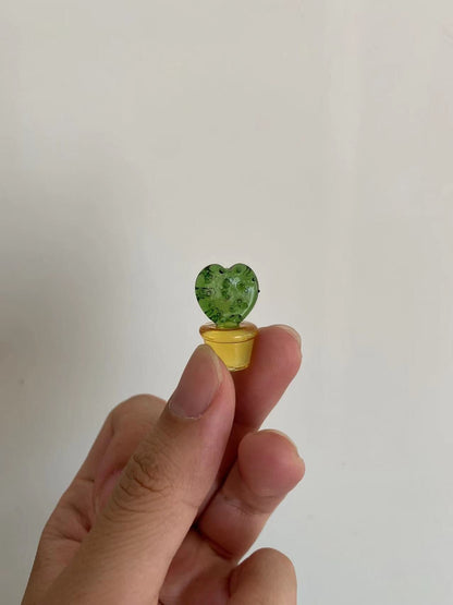 Cactus Succulent Simulation Plant, Glass Ornaments