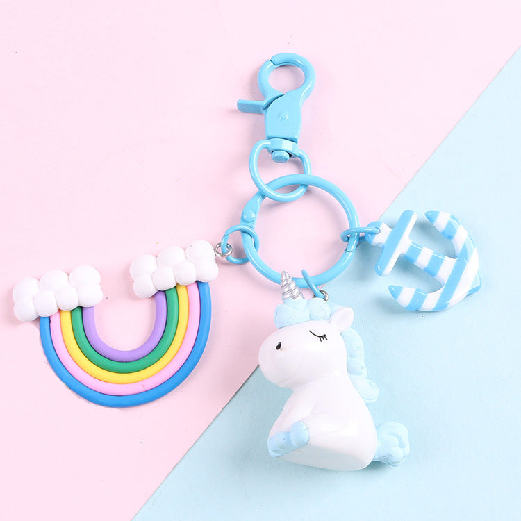 Fur Ball My Little Pony Resin Keychain