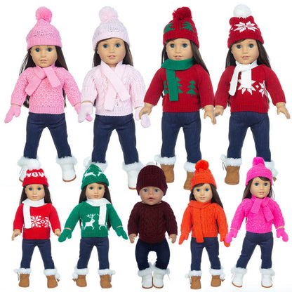 Wholesale 43cm American Girl 18 Inch Doll Christmas Sweater