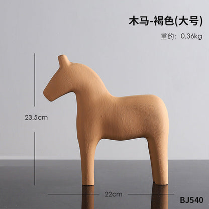 Morandi Trojan Horse Decoration